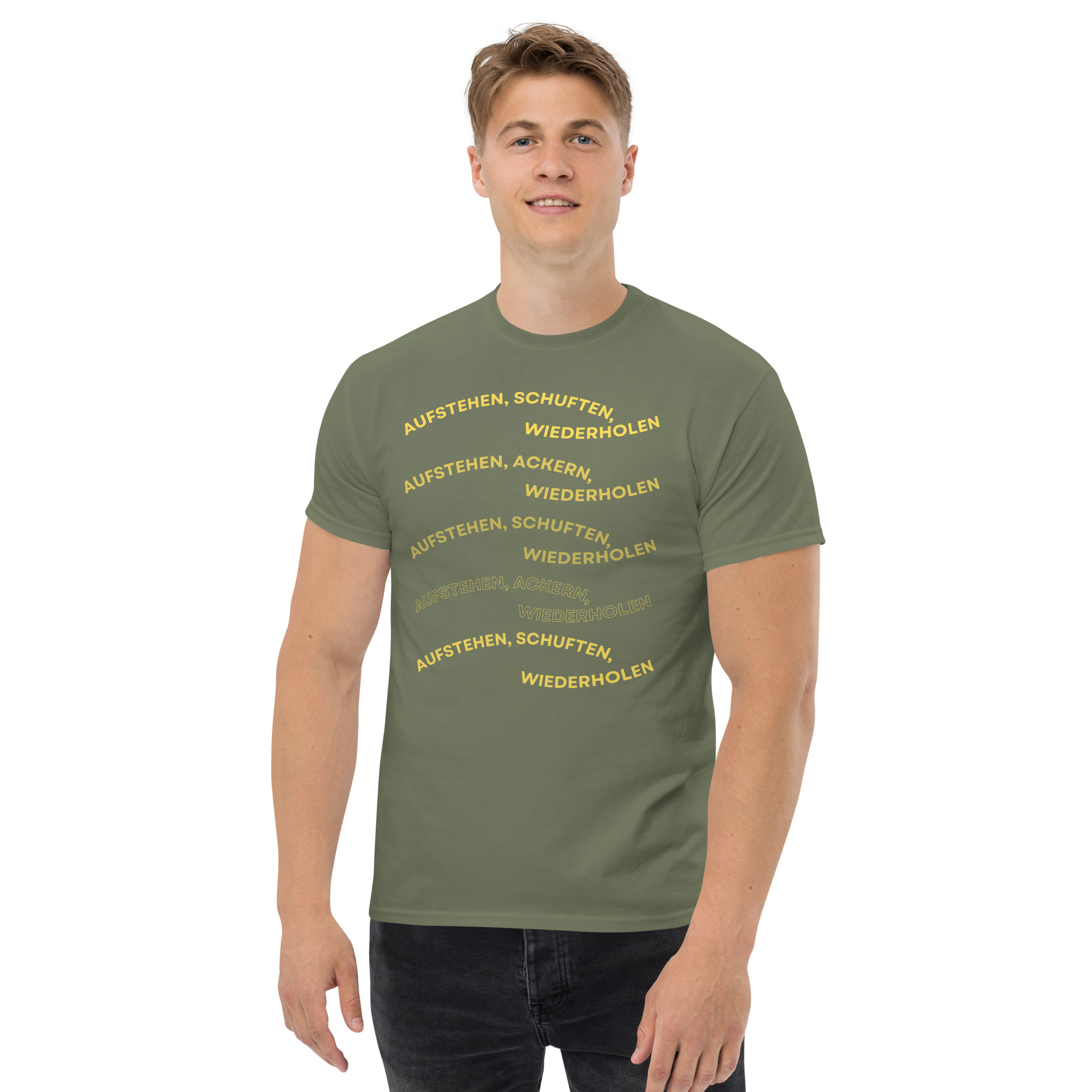 unisex-classic-tee-military-green-front-68b2de1d9736b.jpg